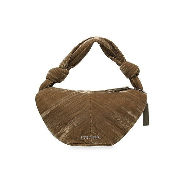 Steve Madden Handbags - Steve MaddenBnitasha Knotted-Handle Belt Bag taupe